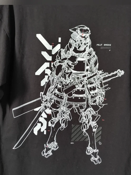 Project Orochi T-Shirt Tee Cyber Orochi Tee For Honor Black Size Medium - Picture 12 of 15